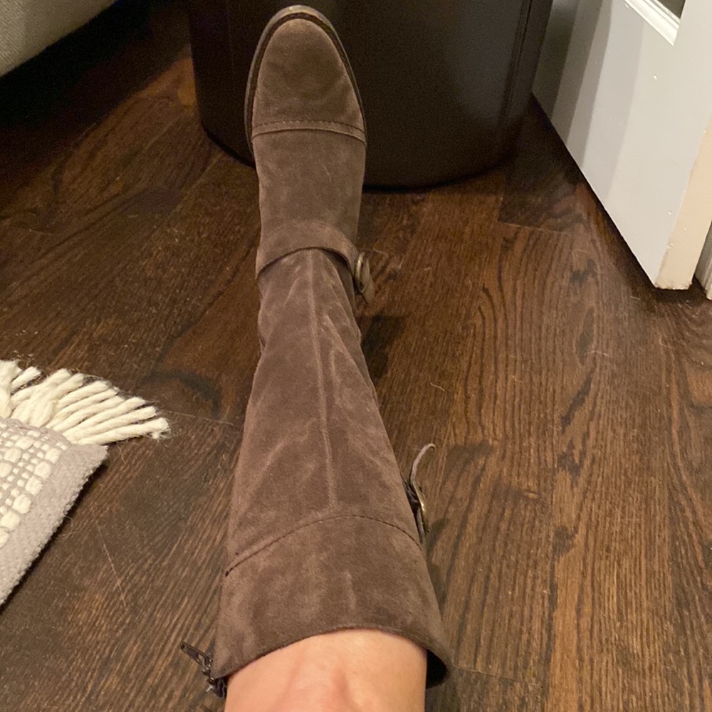 Cordani brown suede boots